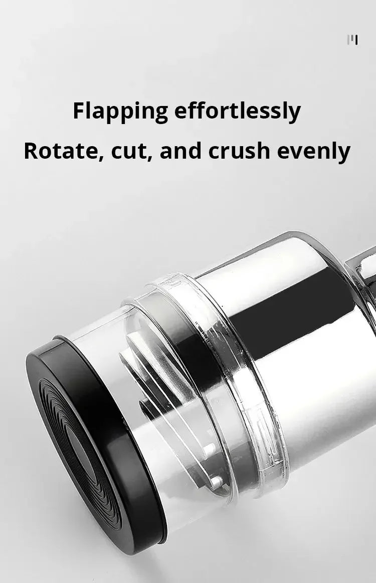 1pc Pressed Garlic Chopper Electroplate Garlic Onion Cutter Chop Tomato Crusher Fruit Vegetable Tools Home Kitchen Gadgets